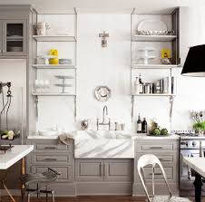 Kitchen impossible see more about diy excellent instructions on how to add crown modeling to plain furniture. 10 Gorgeous Takes On Open Shelving In Kitchens