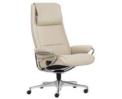 Stressless home office seating from ekornes offers a stylish design covered in high quality leather with doctor endorsed ergonomics. Stressless Paris Office Stressless