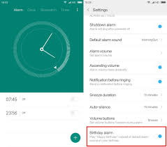 Birthdayalarm has a decent google pagerank and bad results in terms of yandex topical citation birthdayalarm.com has google pr 4 and its top keyword is birthday alarm with 33.86% of search. Miui On Twitter Miuiclass How To Get Birthday Reminder On Your Phone Open Alarm And Press On The Three Dots Menu To Open Alarm Settings And Enable Birthday Alarm Instead Of Default