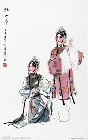 China Chinese Opera Opera Art Chinese Art Chinese Drawings Ancient Chinese Characters Chinese Painting