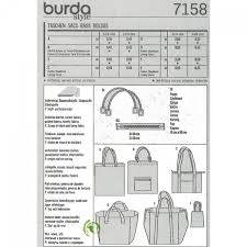 There are 185 patron couture sac for sale on etsy, and. Patron De Sacs Burda N 7158 Patron Marque Burda