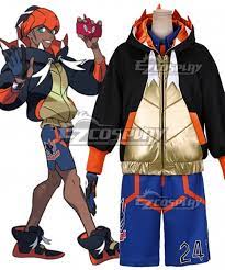 Pokemon Pokemon Sword And Shield Raihan Cosplay Costume Pokemon Cosplay Cosplay Costumes Pokemon