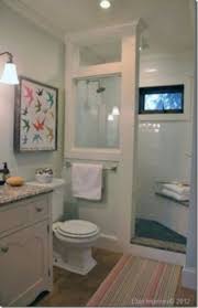 This modern farmhouse bathroom remodel takes a small space and turns it into a bright, luxurious master bathroom with modern farmhouse decor. 38 Half Wall Shower For Your Small Bathroom Design Ideas Matchness Com