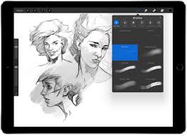 L'applicazione vi permetterà anche di selezionare una dimensione del pennello o dello stile del carattere trascinando a sinistra sulla selezione dei colori. Da Imovie A Procreate 3 Ecco Le Migliori Applicazioni Per Ipad Pro