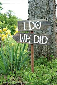 I Do We Did Arrow Wedding Signs Signage Decorations Outdoor Wedding Decor Wooden Directional Wedding Signs Outdoor Wedding Decorations Wedding Photo Props