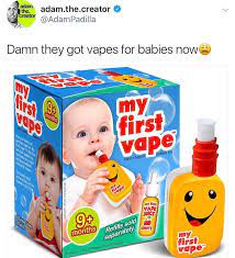 Did you know that 20 percent of high schoolers vape regularly? Fake News Children S Toy My First Vape By Cayden Adkins Medium