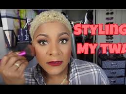 They're part of my personality. How To Style Short Bleach Blonde Curly Hair With Natural Hair Care Products Youtube