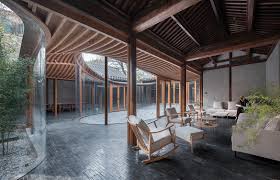 The idea is that the house is built around a this concept was first utilized by nomads, who placed their tents in a circular shape, leaving a sheltered space in the middle that provided shelter to the animals. Chinese Courtyard House Design