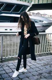 53 Trendy Ideas For Sneakers Outfit Black Stan Smith Casual Winter Outfits Winter Fashion Outfits Stan Smith Outfit