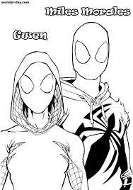 Miles Morales Ausmalbilder Malvorlagen Fur Jungen