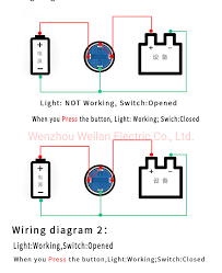 Wiring diagram for push button start inspirationa ignition relay. Ring Illuminated Metal Switch Waterproof Momentary On Off Push Button China Push Button Momentary Push Button Switches Made In China Com