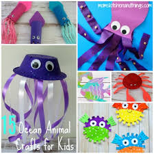Vbs sea life party decoration favor ideas. 15 Ocean Animal Crafts For Kids Crafty Morning