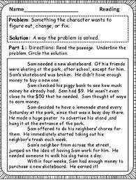 Problem And Solution Differentiated Reading Printables Differentiated Reading Reading Printables Problem And Solution
