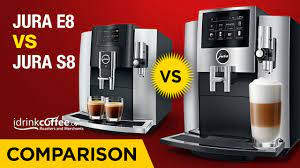 Jura giga coffee machines refurbished watch 3 38mm deals. Idrinkcoffee Com Comparison Jura E8 Vs Jura S8 Youtube