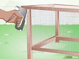 This will help you plan the size of your hutch accurately. How To Build An Outdoor Rabbit Cage 10 Steps With Pictures