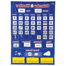 learning resources calendar and weather pocket chart