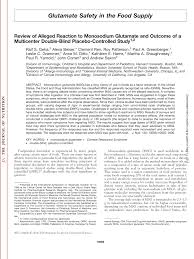 The chinese restaurant syndrome is a kind of pseudoallergic reaction that some people experience after eating chinese food. Pdf Review Of Alleged Reaction To Monosodium Glutamate And Outcome Of A Multicenter Double Blind Placebo Controlled Study