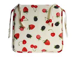 Cojín (5) cojines silla (3). Economico Cojin Para Silla Con Estampado De Fruta Por Las Dos Caras Por 2 95 Euros