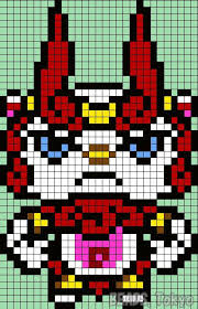 Epingle Par Amy Lee Sur 拼豆 アイロンビーズ Perlar Yokai Watch Perle