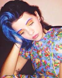 Melanie S Dollhouse Melanie Martinez Melanie Blue Hair Streaks