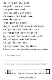 Begrijpend Lezen Werkblad Voor Beginnende Lezers Kleuters Groep 3 Begrijpend Lezen Lezen Leren Lezen
