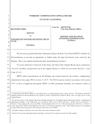 Https Www Dir Ca Gov Wcab Enbancdecisions2020 Todd Richard Pdf