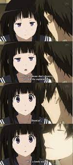 Hyouka Oreki And Chitanda Lemon Google Search Animasi Gambar Manga Desain Karakter