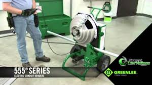 Greenlee 555 Deluxe Electric Conduit Bender