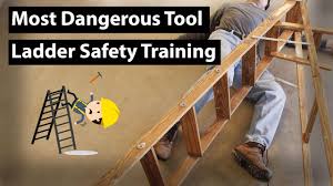 I am a home inspector and have owned several telesteps ladders, which i use daily. The Most Dangerous Tool Ladder Safety Training Osha Rules Fall Protection Workplace Safety Youtube