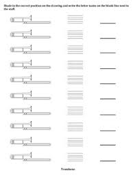 Customizable Band Instrument Fingering Worksheet Packet