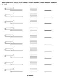 Customizable Band Instrument Fingering Worksheet Packet
