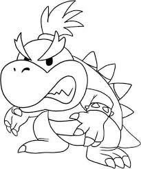 Bowser Jr Coloring Pages Free Image A Colorier Coloriage Colorier