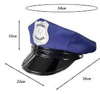Sombrero De Policía Para Niños, Sombrero De Fiesta