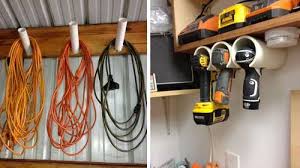 20 Astuces Pour Ranger Son Atelier Astuce Rangement Rangement Atelier Rangement Outils