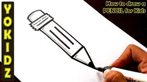 You will learn to draw all kind of cute, cartoon like and even realistic characters in no time. How To Draw A Pencil For Kids Youtube