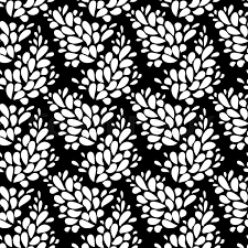 Download this premium vector about seamless floral pattern black and white, and discover more than 12 million professional graphic resources on freepik. Seamless Texture With Leaves Seamless Stock Vector Colourbox
