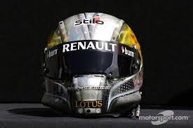 Valsecchi 2013 Front Helmet Lotus F1 Helmet Design