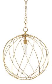 Gail 20 Hanging Pendant Light Brass Chairish
