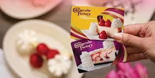 05/12/2021 my last visit was take out and when i got home i was very disappointed. The Cheesecake Factory Is Giving 15 For 50 Gift Card Purchases