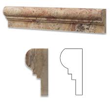 Two to three inches is most common. Scabos Travertine Honed Og 2 Chair Rail Molding Trim In 2021 Moldings And Trim Chair Rail Molding Scabos Travertine