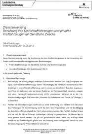 Ist ein unfall über den arbeitgeber versichert? Dienstanweisung Benutzung Von Dienstkraftfahrzeugen Und Privaten Kraftfahrzeugen Fur Dienstliche Zwecke Pdf Free Download