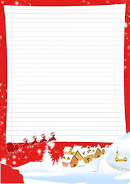 Papier A Lettre Noel A Imprimer Soi Meme Lettre De Noel Cartes De Noel A Imprimer Papier A Lettre