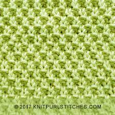 There are many different knitting stitch patterns for ribbing, but some of the most popular are knit one purl one on every row and knit one purl two on every row. Knit Purl Stitches