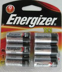 Rcr123a batteries are the recharbeable brothers of the popular cr123a batteries found in digital cameras and high performance led flashlights. New Energizer 123 Lithium Photo Battery 6 Pack 3 Volts 10 Year Shelf Life For Digital Electronics