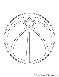 5000 x 5000 png 412 кб. Nba Washington Wizards Logo Stencil Free Stencil Gallery