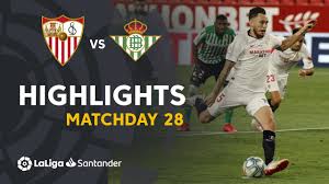 First half ends, real betis 1, sevilla 1. Highlights Sevilla Fc Vs Real Betis 2 0 Youtube