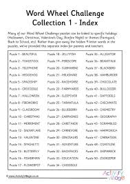Puzzles are 100% free to play and work on desktop pc, mac, mobile and tablet. Word Wheel Puzzles For Kids