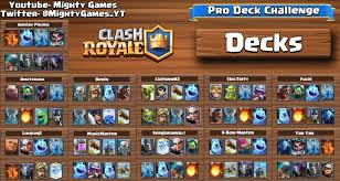 1° paso abre clash royale y pulsa sobre tu nombre. Clash Royale Pro Deck Challenge Decks Strategy For Winning The In Game Competition