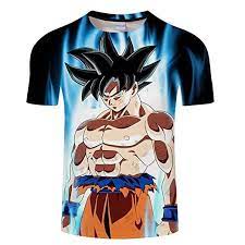Dragon ball z merchandise usa. This Dragon Ball Z Merchandise Features A Compression T Shirt With Super Muscle Fighting Goku 3d Print On It This Item Is P Mens Summer Men Casual Mens Tshirts
