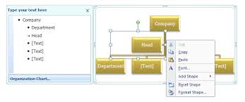 Create An Organization Chart Using A Smartart Graphic